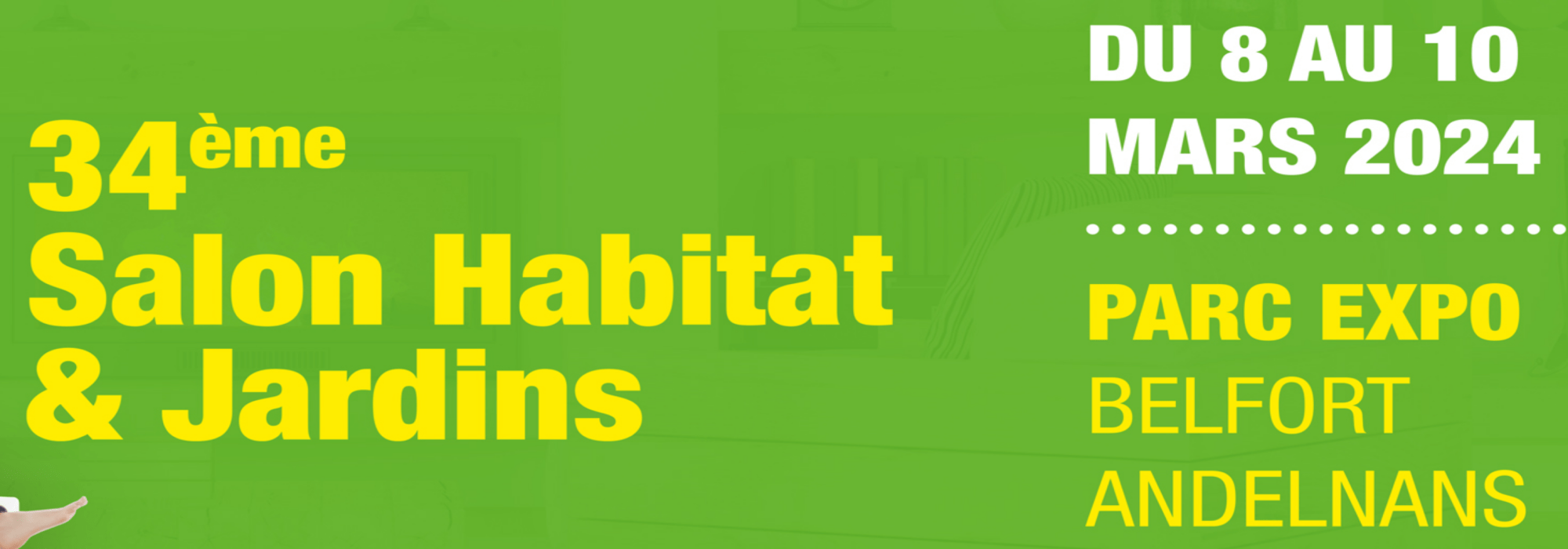 Salon Habitat et Jardins Andelnans mars 2024